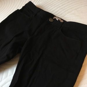 Black stretchy banana republic jeans